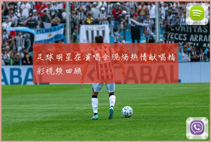 足球明星在演唱会现场热情献唱精彩视频回顾